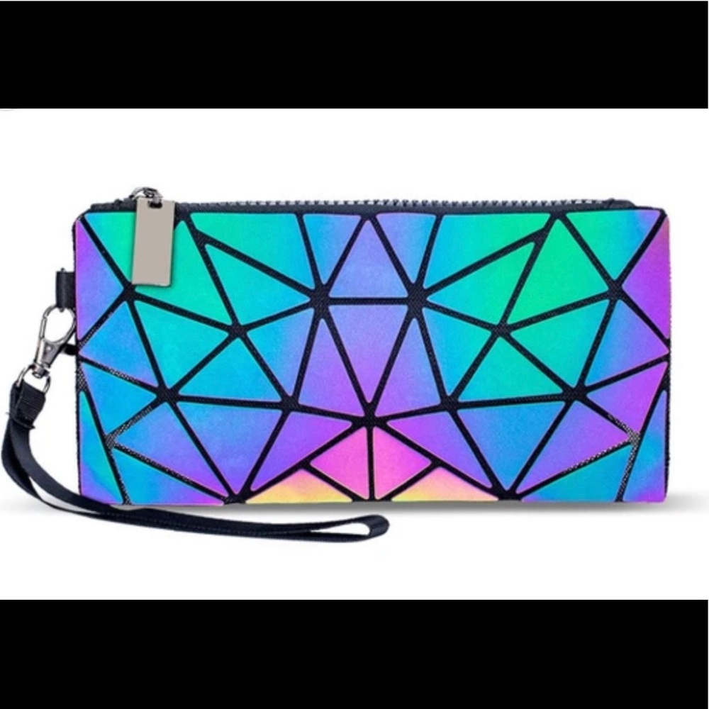 Holographic Changing Color Wristlet NEW